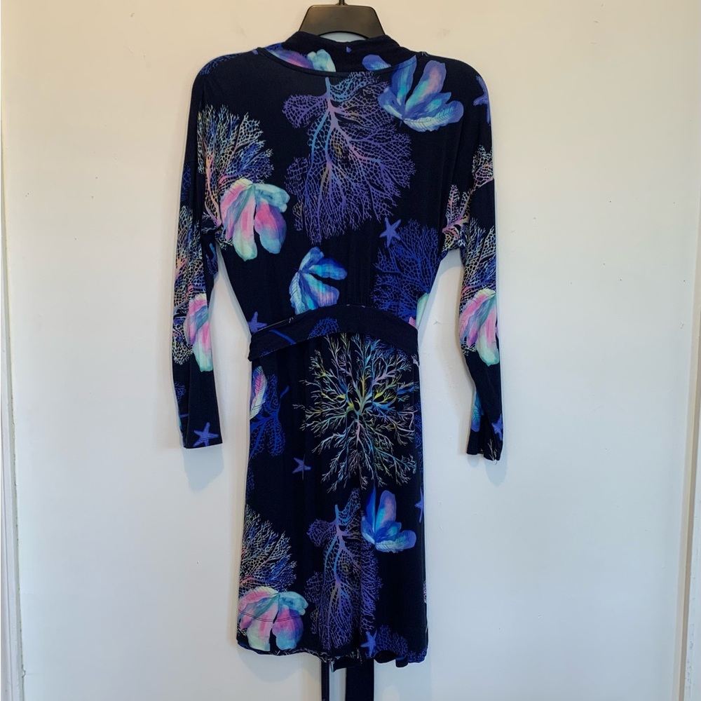 Soma Cool Nights Short Robe Under The Sea - Picture 6 of 8